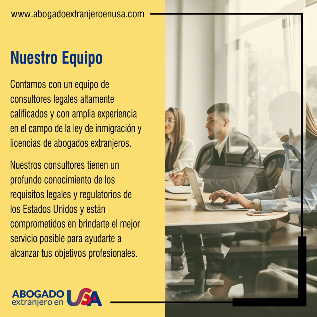 Nuestro Equipo Servicio de Consultoría Abogado Extranjero